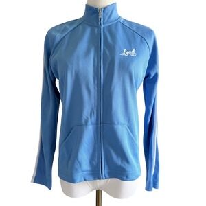 Izod Movement Womens Blue Full Zip Track Jacket Petite Medium NWT IS52639H